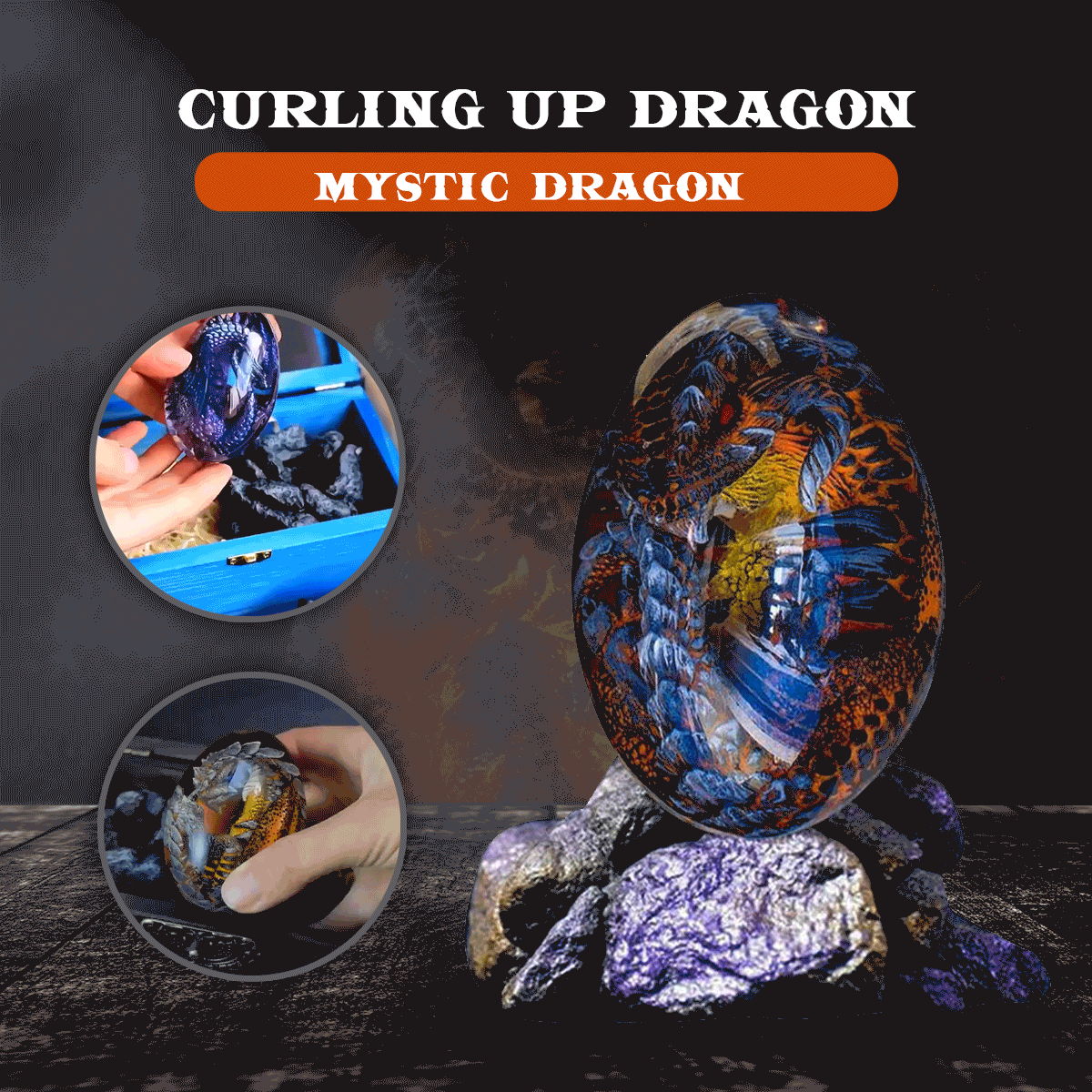 Draconia™ Fantasiebedeltje - Laat de magie van draken je dromen bewaken