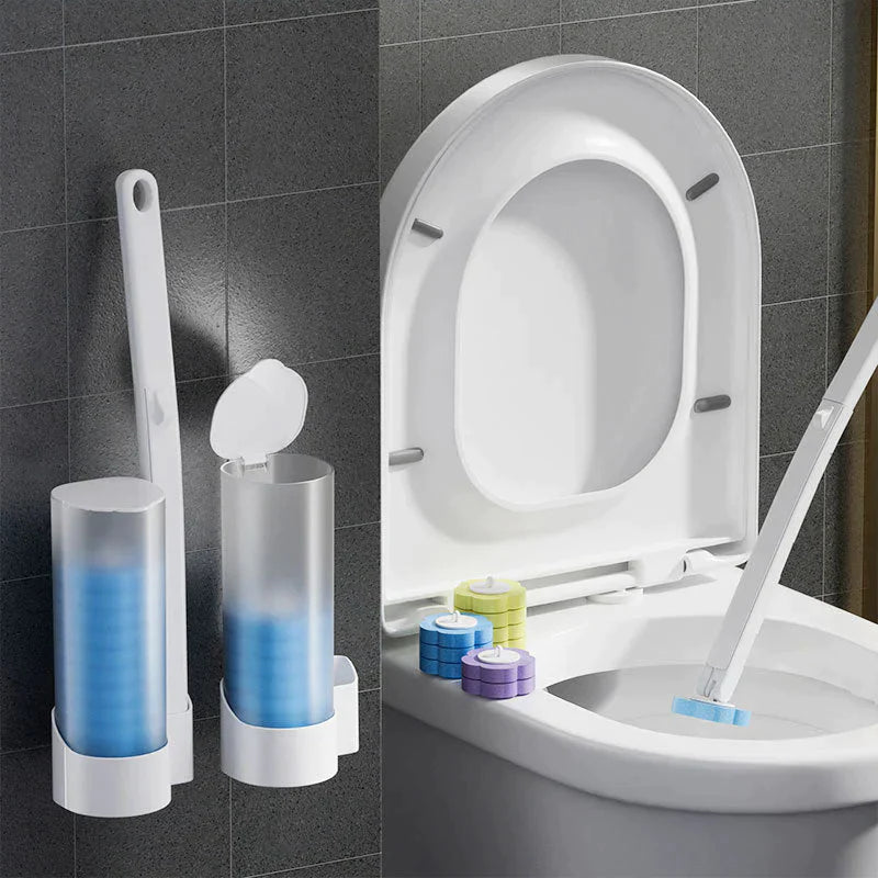 ToiletTidy™ Complete Toiletreinigingsset Met ingebouwde luchtverfrisser - Zeg vaarwel tegen bacteriën