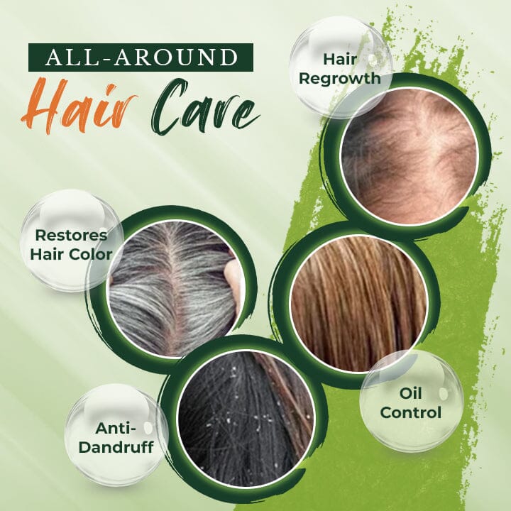 HueRenew™ Handmade Hair Darkening Shampoo Bar (1+1 Gratis)