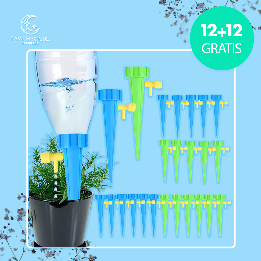 Drippy™ automatische plantenbewateraar (12+12 gratis)