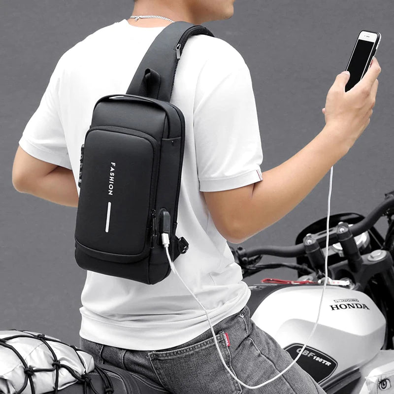 SecureBag™ Anti-diefstal schoudertas - Krasbestendig materiaal en meer om gemakkelijk mee te nemen