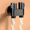 AquaFlow™ haakse waterafsluiters met dubbele uitlaat