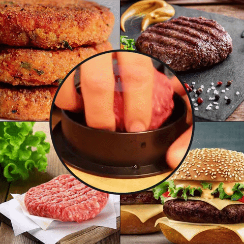 GrillMaster™ - 3-in-1 hamburgerhulpmiddel
