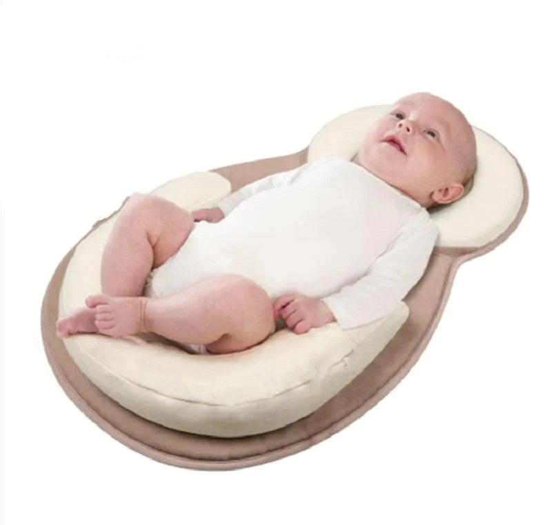 NewbornCare™ Draagbaar babybed met anti-platte hoofd